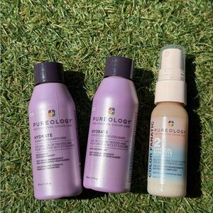 Pureology Hydrate Shampoo Conditioner 21 Benefits travel Set